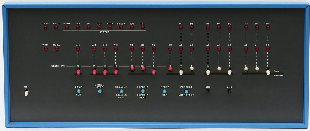 Altair 8800 Front Panel
