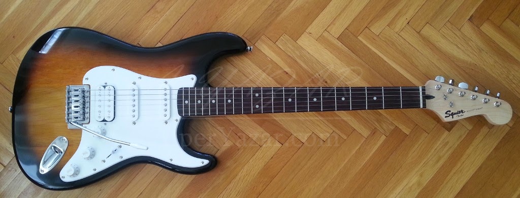Squier Bullet Strat HSS Brown Sunburst