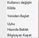 Windows Seçenekleri 